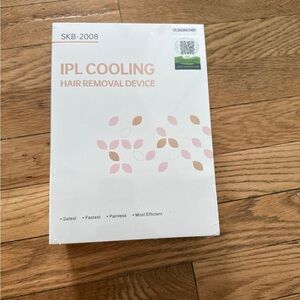 IPL Cooling Hair Removal Device - White